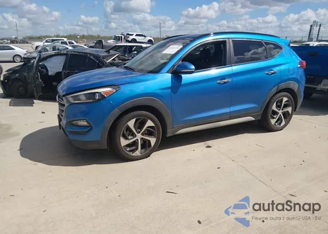 2017 Hyundai Tucson Limited из США, поврежденный, VIN KM8J3CA22HU530712
